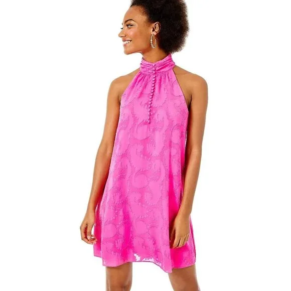 ✨HP✨Lilly Pulitzer Kristine Halter Dress NWT - Picture 3 of 9